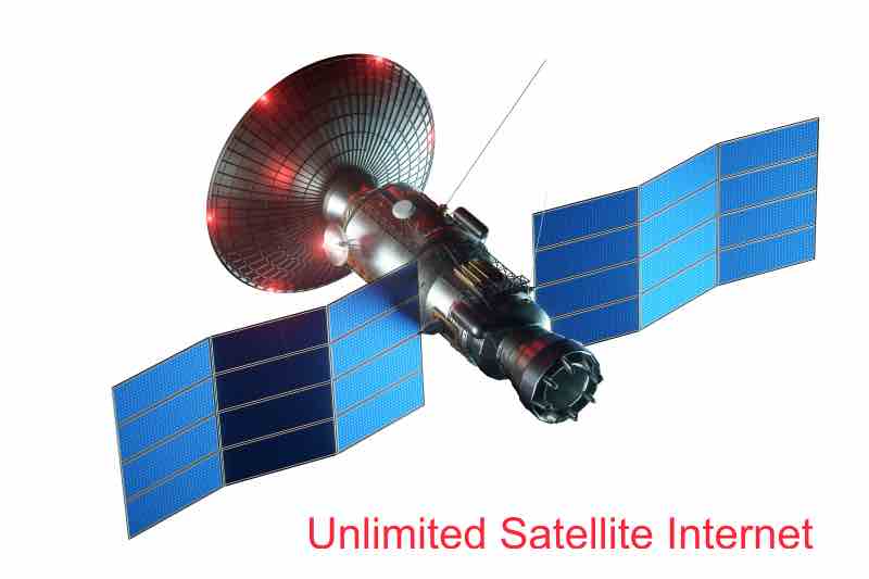 unlimited satellite internet