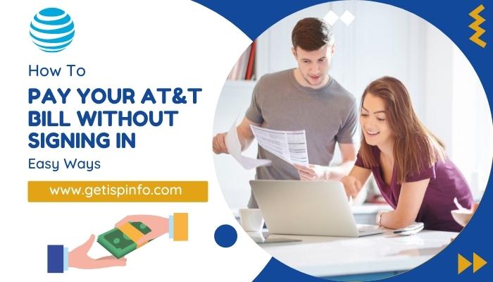 AT&T Pay Bill Without Signing In